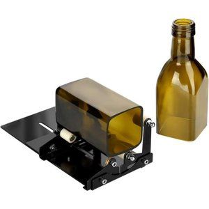 Glass Bottle Cutter, Square & Round Bottle Cutting Machine, Wine Bottles